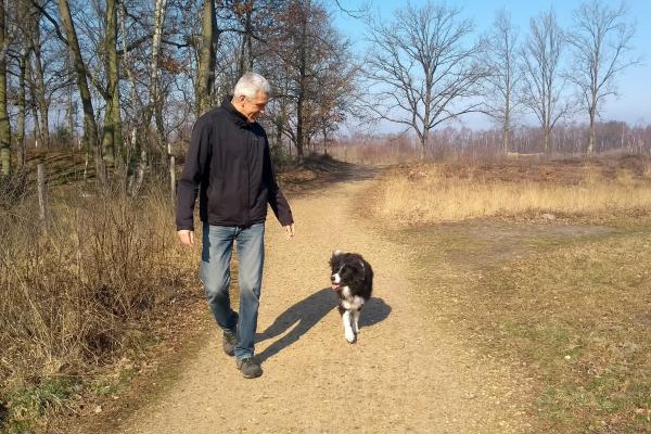 Wandeling met Donza in De Maten (Genk)